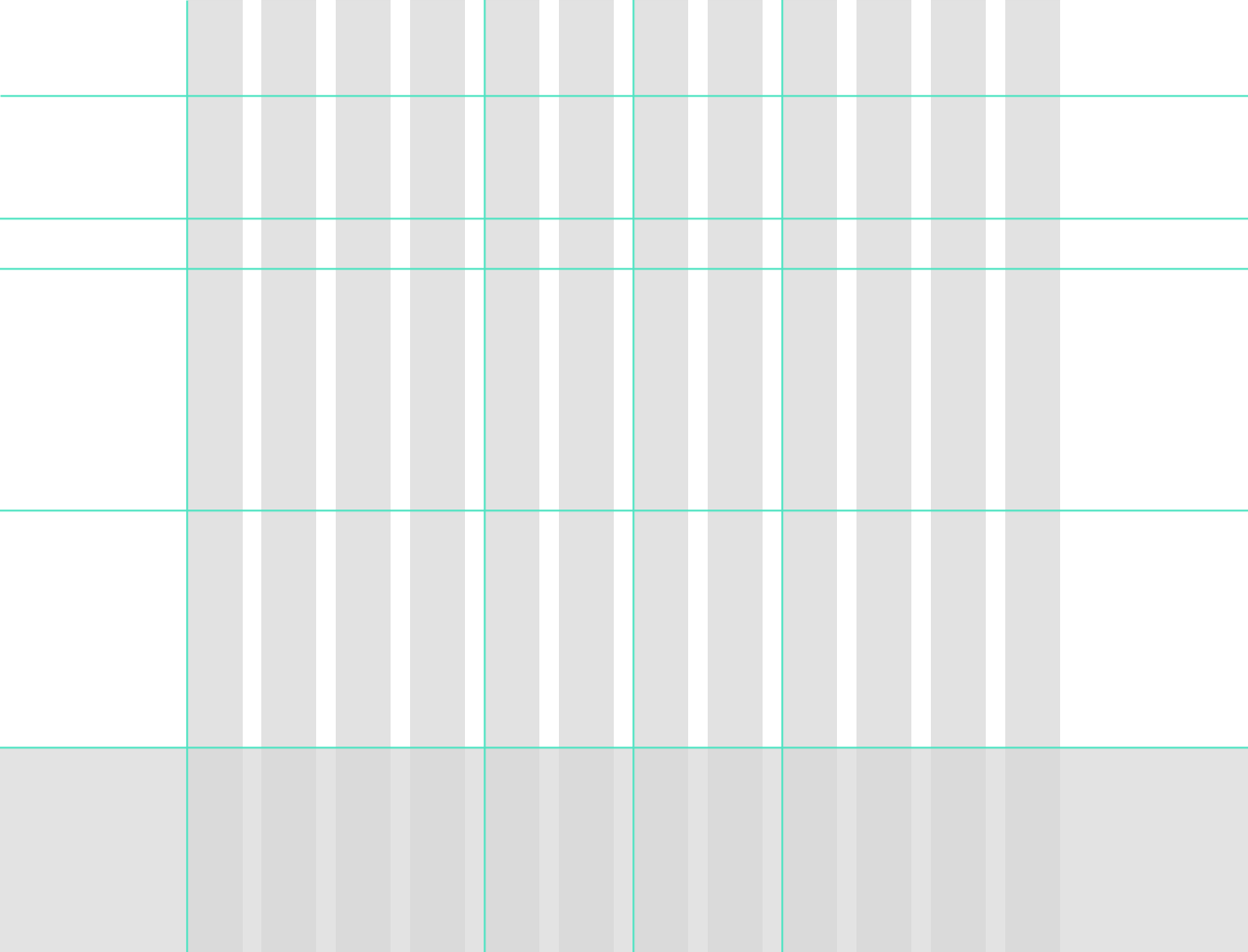 Basisgrid voor een strakke website